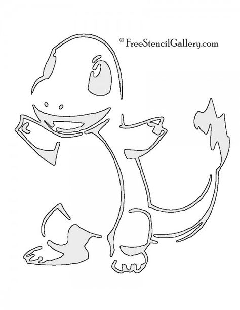 Pokemon - Charizard Stencil | Free Stencil Gallery Charizard Pumpkin, Pikachu Pumpkin Stencil, Pokemon Dragon Type, Pokemon Pumpkin Stencils, Pokemon Stencils, Free Printable Pumpkin Carving Stencils, Printable Pumpkin Carving Stencils, Pokemon Pumpkin, Pumpkin Carving Stencils Templates