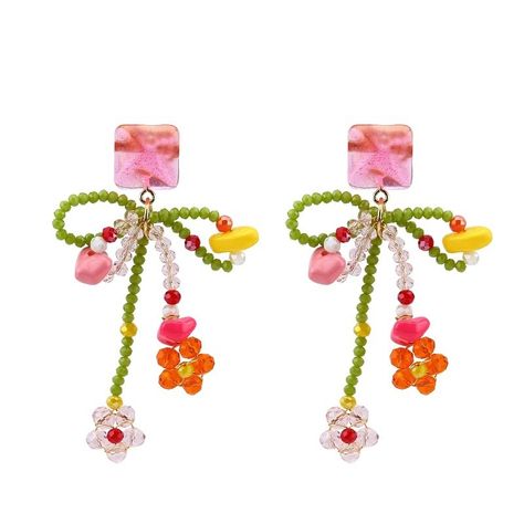 Candy flavor earrings🍬 #candyearrings #cuteaesthetic #kawaiiearrings #koreanearrings #colorfulearrings #summervibe #colorfulaccessories Diy Resin Earrings, Craft Earrings, Tiny Bead Bracelet, Jewels Diy, Beads Candy, Earrings Beads, Handmade Jewlery, Earrings Ideas, Beading Jewelery