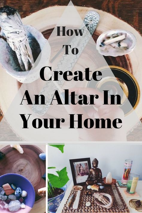 Altar For Beginners, Wiccan Altar Ideas Diy, Witch Altar Inspiration Simple, How To Create An Altar, Where To Place Crystals In Home, Alters Spiritual, Astrology Altar, Alters Spiritual Ideas, Wiccan Altar Ideas