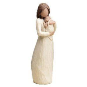 I love Willow Tree.  Wish someone would gift me some of these!! Willow Tree Meaning, Tree Meanings, Willow Tree Figures, Family Tree For Kids, Tree Branch Tattoo, Baby Statue, Family Tree Painting, Family Tree Tattoo, Willow Tree Angels