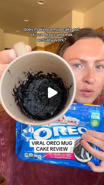 Morgan Chomps on Instagram: "have you ever tried the viral @oreo mug cake? 🎂   #oreos #oreocake #oreomugcake #mugcake #mugcakerecipe #cake #cakerecipe #singleserve #dessert #dessertrecipe #foodhack #viralfood #tastetest #oreodessert #foodreview" How To Make Oreo Mug Cake, Oreo Mug Cake Microwave, Oreo Mug Cake, Oreo Mug, Mugcake Recipe, Microwave Cake, Mug Cake Microwave, Make A Mug, Laughing Out Loud