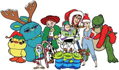 Toy Story Christmas Wallpaper, Pixar Christmas, Toy Story Christmas, Boys Drawing, Christmas Toy Story, Thanksgiving Drawings, Toy Story Slinky, Western Clipart, Toy Story Halloween