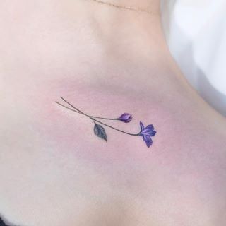 Violet Flower Tattoos, Iris Flower Tattoo, Violet Tattoo, Iris Tattoo, Small Flower Tattoos, Birth Flower Tattoos, Tattoo Bracelet, Cute Tattoos For Women, Friend Tattoos