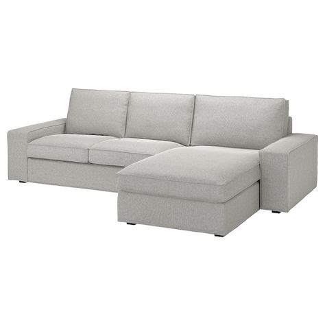 KIVIK Sofa - with chaise, Tallmyra white/black - IKEA Kivik Sofa, Ikea Kivik, Ikea Canada, Ikea Couch, Kids Flooring, Sofa With Chaise, Sofa Accessories, Deep Seat Cushions, Design Line