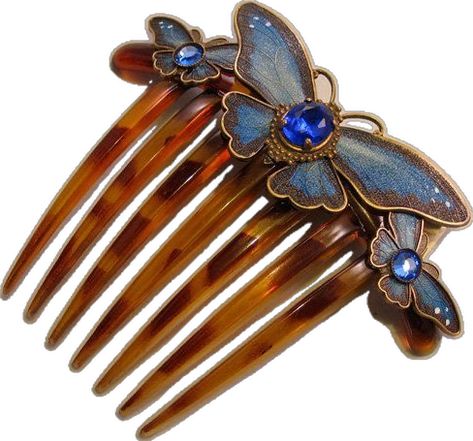 Downton Abbey Style, Antique Hair Combs, Bijoux Art Nouveau, Vintage Hair Combs, Hair Comb Accessories, Hair Adornments, Art Nouveau Jewelry, Hair Comb Wedding, Style Hair