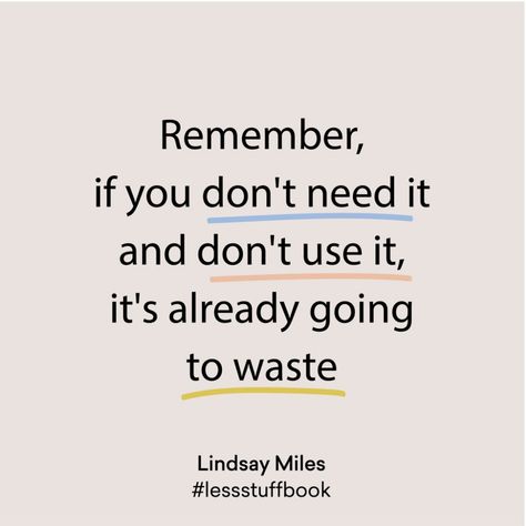 Less Stuff: Simple zero-waste steps to a joyful and clutter-free life by Lindsay Miles from Treading My Own Path | Less waste, less stuff, sustainable living. Decluttering, how to declutter, KonMari, Marie Kondo, becoming minimalist, be more with less, simplify, simple living, voluntary simplicity, green living, eco-friendly lifestyle, sustainability, how to reduce trash, zero waste home. More at https://treadingmyownpath.com/lessstuffbook Becoming Minimalist, Plastic Free Living, Declutter Your Life, Our Relationship, Declutter Your Home, Free Life, Live Simply, Clutter Free, Simple Living