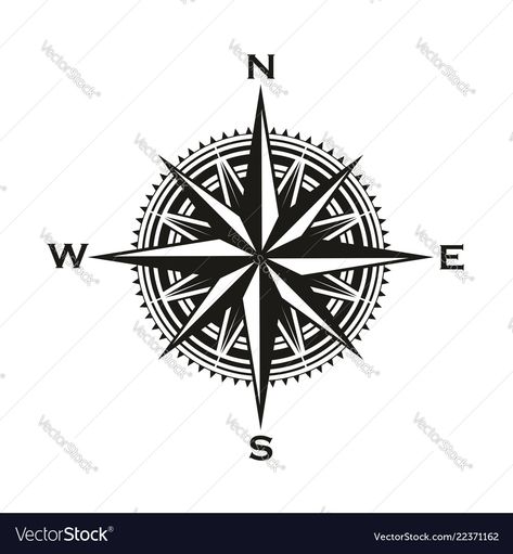 Compass Tattoos, Compass Symbol, North South East West, Arm Band Tattoo, Band Tattoo, Design Drawings, North South, Tattoo Design Drawings, Compass Tattoo