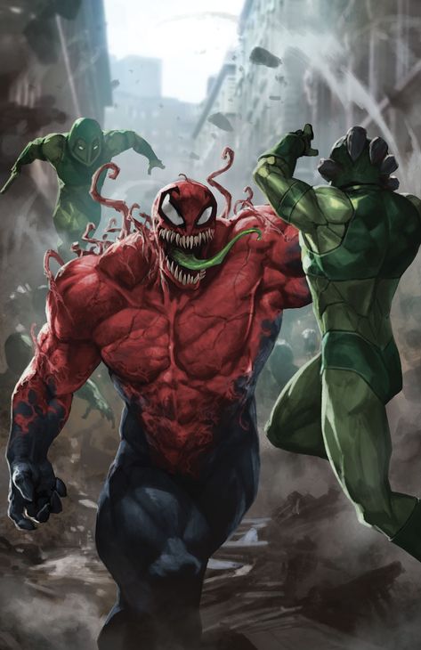 Toxin Marvel, Symbiotes Marvel, Marvel Database, The Fray, Marvel Comic Universe, Spiderman Art, Superhero Art, Green Lantern, Marvel Art