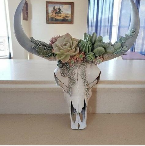 Wall Decoration With Flowers, Cow Skull Wall Decor, Decoration With Flowers, Jesus Decor, Skull Wall Decor, Longhorn Cow, Wall Decor Nursery, Flower Nursery, Rose Wall