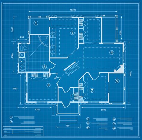 Blueprint House, Home Map Design, Corkboard Ideas, 1500 Sq Ft House, Blueprint Drawing, Architecture Blueprints, Architectural Floor Plans, Blue Prints, Design Basics