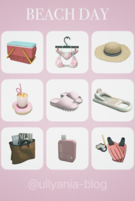 Sims player Beach Day Essentials, Island Living, Sims 4 Cc Finds, Shoes Collection, Sims 4 Mods, Sims 3, Sims Cc, Snorkeling, The Sims