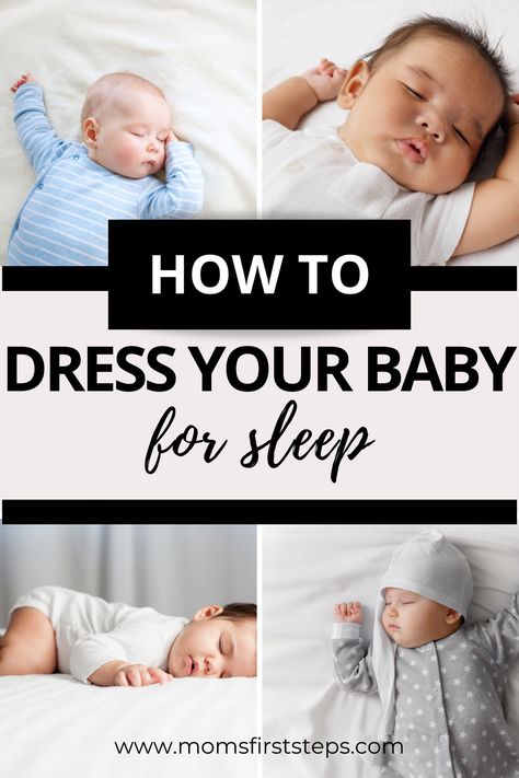 Article on dressing your baby for sleep by a pediatric sleep consultant and mom of 4 to ensure your baby is comfortable and safe while sleeping Dressing Baby For Sleep, Dress Baby For Sleep, Newborn Wont Sleep, Sleep Is Important, Baby Language, Gentle Sleep Training, Mom Of Four, Halo Sleep Sack, Baby Sleep Schedule