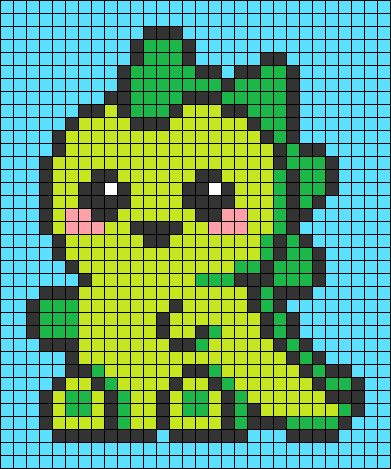 Easy Pixel Art Ideas, Cross Stitch Patterns Easy, Modele Pixel Art, Graph Paper Drawings, Easy Pixel Art, Pixel Art Templates, Pixel Drawing, Diy Perler Bead Crafts, Pixel Crochet