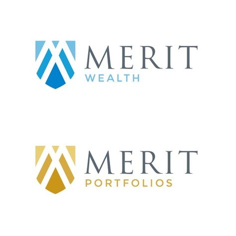 Merit Wealth - design a logo that inspires confidence in our wealth management firm. We develop high quality, customized life and financial plans for high net worth families and business owners. Our ser... Management Logo Design, Management Logo, Personal Logo Design, Logo Design Feminine, Financial Logo, Logo Design Free, Wealth Management, Personal Logo, Minimalist Logo Design