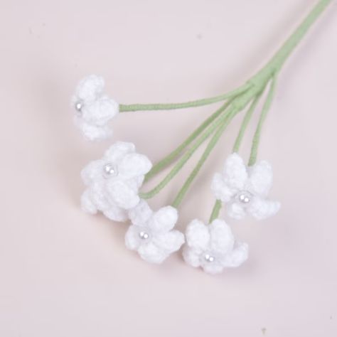 Baby's Breath Flower Bouquetcrochet Flower - Etsy Baby Breath Crochet, Tiny Crochet Bouquet, Crochet Tiny Flower Bouquet, Crochet Gypsophila Pattern, Baby's Breath Bridal Bouquet, Baby’s Breath Crochet Flowers, Flower Bouquet Crochet, Bouquet Birthday Gift, Bouquet Birthday