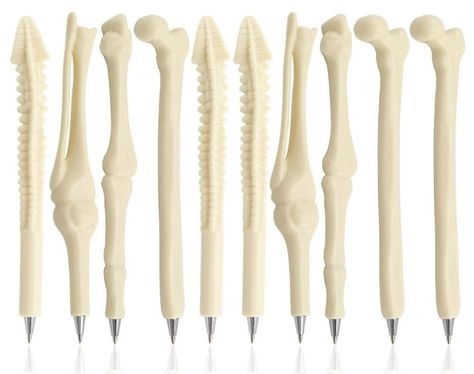 29 Creepy Things Any Spooky Person Will Want ASAP Halloween Gifts Ideas, Nursing Party, Radiologist Gifts, Mcat Prep, Novelty Pen, Human Bones, Rad Tech, Gifts For Parents, Med Student