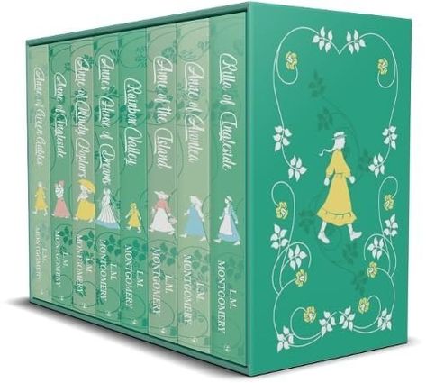 The Complete Collection of Anne of Green Gables 8 Hardback Deluxe Set ( Anne of Green Gables, Anne of Avonlea, Anne of Ingleside, Anne of Windy Poplars, Anne of the Island): L.M. Montgomery: 9789124292355: Amazon.com: Books Anne Of Ingleside, Anne Of Windy Poplars, Last Week Of Pregnancy, Anne Green, Anne Of The Island, Anne Of Avonlea, L M Montgomery, Canadian History, Enjoy Reading