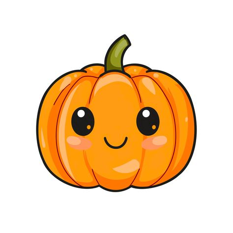 Halloween Drawing For Kids Easy, Cute Pumpkin Illustration, Pumpkin Cute Drawing, Pumkin Drawing Cartoon, Cute Fall Animals, Fall Animation, Cute Pumpkin Drawing, Pumpkins Drawing, Cute Pumpkin Designs