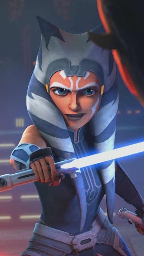 The Clone Wars Wallpaper, Clone Wars Wallpaper, Star Wars Girl, Star Wars Logos, Maul Star Wars, Star Wars Clones, Hd Phone Backgrounds, Clone Wars Ahsoka, Ashoka Tano