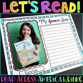 Read Across America Activity Read Across America Ideas For School Activities, Read Across America Kindergarten, Read Across America Upper Elementary, What Does Independent Reading Look Like Anchor Chart, Book Writing Template, Wonderland Classroom, Opinion Writing Activities, Read Across America Week, Reading Homework