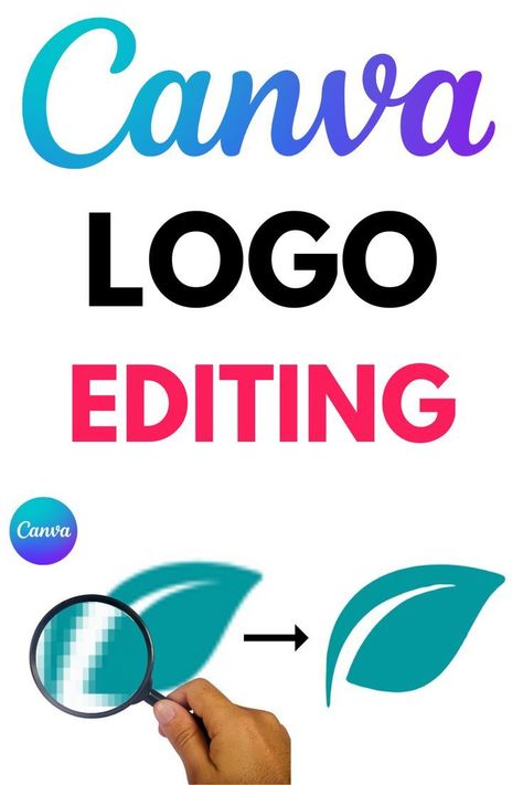 logo editing 395 Logo Editing, Fonts For Instagram, Free Business Logo, Modern Fonts Free, Canva Logo, Pinterest Graphics, Canvas Learning, Make Your Logo, Online Graphic Design