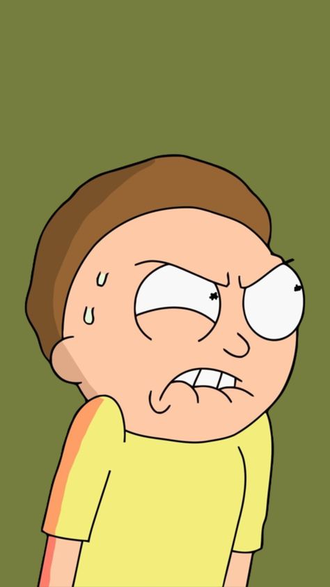 Rick And Morty Expressions, Morty Smith Wallpaper, Rick And Morty Aesthetic Wallpaper, Morty Pfp, Rick And Morty Morty, Family Guy Cartoon, Nostalgia Wallpaper, Morty Drawing, Rick And Morty Image