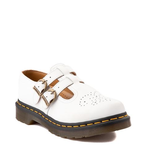 Doc Martens Loafers, Dr Martens Mary Jane, Dr Martens White, White Loafers, Suede Oxfords, Casual Shoe, Leather Mary Janes, Mary Jane Shoes, Dr. Martens