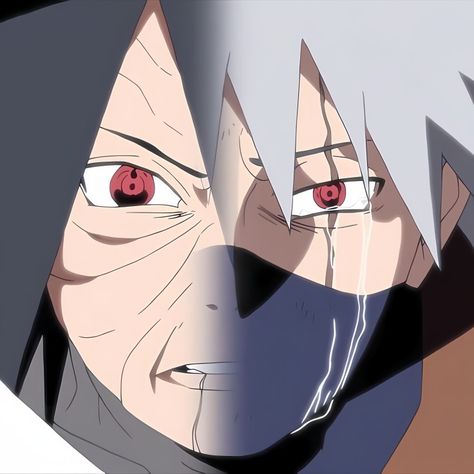 Obito Naruto, Kakashi Obito, Naruto Pfp, Kakashi And Obito, Tobi Obito, Anime Photo Profile Dark, Evangelion Art, Naruto And Sasuke Wallpaper, Anime Boy Sketch