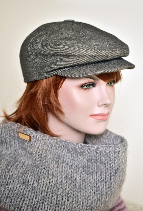 Womens newsboy hat blueish gray Newspaper boy cap Mens newsboy hat Cabbie hat Flat cap Driver cap Gr Newspaper Boy Hat Outfit, Newspaper Boy Hat, Womens Newsboy Cap, Kids Easter Outfits, Mens Newsboy Hat, Interview Outfits Women, Boys Easter Outfit, Cabbie Hat, Baby Boy Pictures