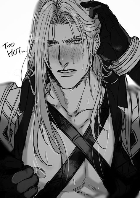 Sephiroth Hot Art, Sephiroth Fanart, Carla Tsukinami, Final Fantasy Sephiroth, Final Fantasy Collection, Final Fantasy Artwork, Final Fantasy Art, Final Fantasy Xv, Fantasy Male