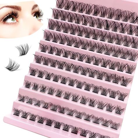 Natural Wispy Lashes, Lash Clusters, Perfect Eyelashes, Cluster Lashes, Diy Lash Extensions, Curl Lashes, Wispy Lashes, Evening Makeup, Individual Lashes