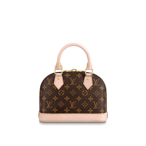 Alma Louis Vuitton, Alma Bb Monogram, Bb Monogram, Sac Louis Vuitton, Alma Bb, Louis Vuitton Official, Timeless Handbag, Leather Key, Vuitton Bag