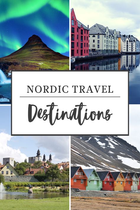 Nordic travel destinations in the summer season Nordic Travel, Summer Travel Destinations, Alesund, Tourist Map, Nordic Countries, Viking Age, Closer To Nature, Island Vacation, Boat Trips