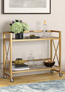 Brass Bar Cart, Metal Bar Cart, Rolling Bar Cart, Gold Bar Cart, Glass Bar Cart, Serving Cart, Tempered Glass Shelves, Online Furniture Shopping, Corner Shelves