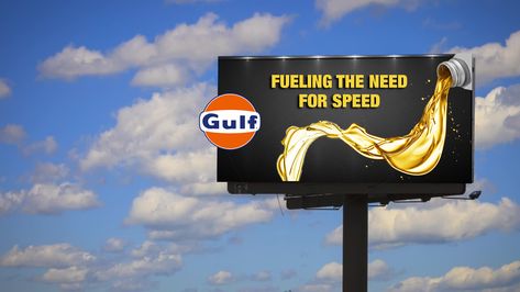 Check out my @Behance project: “GULF OIL #BILLBOARD INNOVATION” https://www.behance.net/gallery/66571201/GULF-OIL-BILLBOARD-INNOVATION Hoarding Design, Gulf Oil, Billboard Design, Branding Graphic Design, Behance Project, Oil Change, Cooking Oil, Behance Net, Car Design