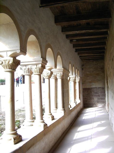 Colonnade : a row of columns carrying an entablature or arches History Terms, Germany Castles, Old Buildings, Architecture Details, Art History, More Information, The Row, Travel Tips, Arch