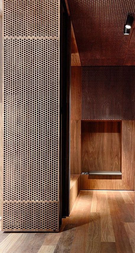 - Aesop Store, Wc Decoration, Minimal Interior Design, Retail Lighting, Column Design, Timber Cladding, Retail Interior, Minimalism Interior, Commercial Design