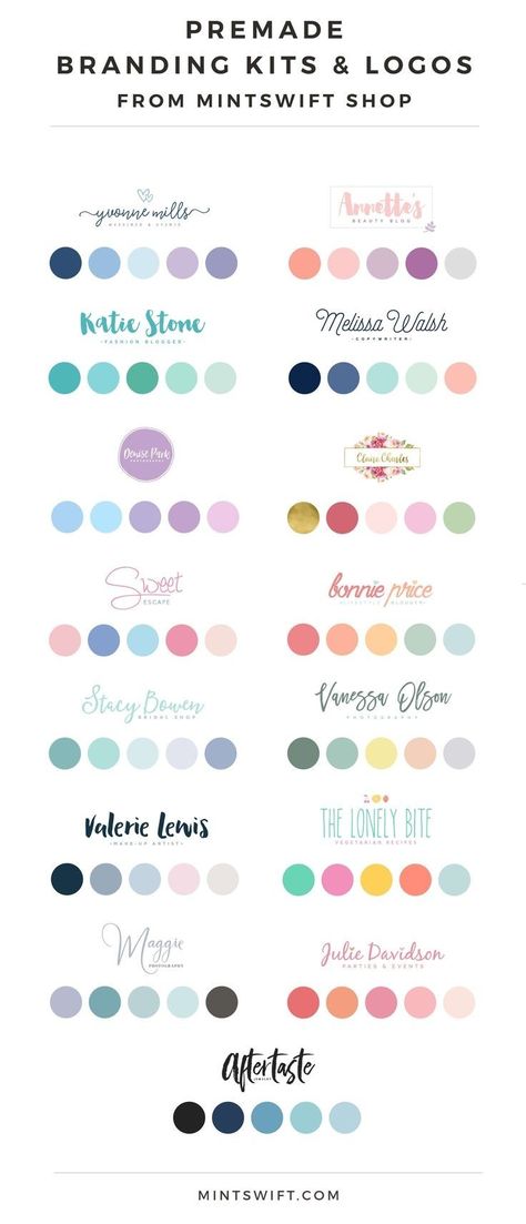 Premade Branding Kit, Branding Kits, Blog Website Design, Premade Branding, Color Schemes Colour Palettes, Design Logos, Clinic Design, Blog Logo, Boutique Logo