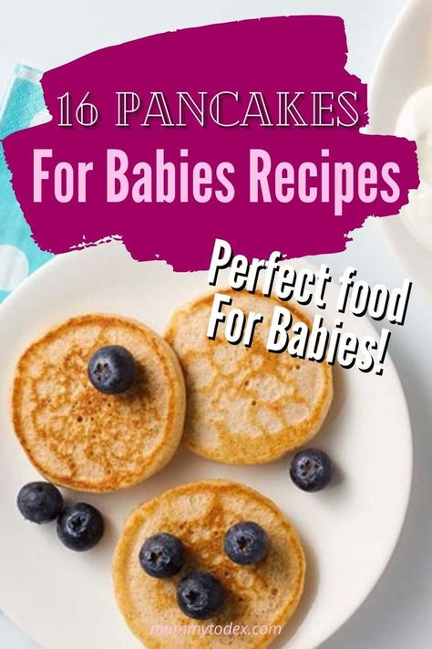 Blw Pancakes No Banana, Pancake For 6 Month Old, Pancakes For 7 Month Old, Simple Baby Pancakes, Blw Recipes 6 Months Pancakes, Blw Oatmeal Pancakes, 7 Month Old Pancakes, Pancakes For Infants, Baby Pancakes Recipe 8 Month Old