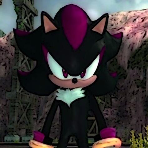 <3 Shadow The Hedgehog Pfp, Hedgehog Pfp, I Love Him So Much, Sonic Franchise, Hedgehog Art, Sonic And Shadow, Life Form, Lil Baby, Shadow The Hedgehog