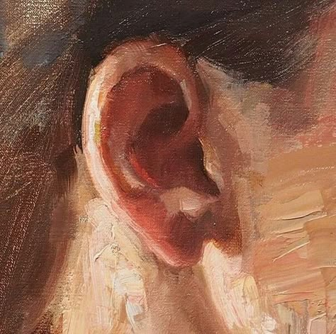 Ear Drawing, Arte Peculiar, Soyut Sanat Tabloları, Oil Painting Portrait, Arte Inspo, A Level Art, Arte Fantasy, Classical Art, Tempera