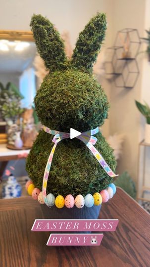 71 reactions | DIY Easter Moss Bunny 🐰🌸
All items are from Dollar Tree except for the moss! 
I initially used hot glue to attach the moss to the bowl, but later discovered that spray adhesive is easier and faster. 
I love how it turned out!
Would you like to try this?
・
・
・
#eastermossbunny #easterbunny🐰 #easterbunnydiy #diyeasterdecor #diyhomedecor #diycrafts #diydecor #diyer #craftideas #craftingideas #craftlover #craftlovers❤️ #homedecor #homesweethome #homediy #decordiy | Rina Hutson | onlydjflex · DJ Flex - Baby It’s So Good Moss Grass, Spray Adhesive, Craft Lovers, Diy Easter, Crescent Rolls, St Pattys, Diy Easter Decorations, Easter Decor, Easter Diy