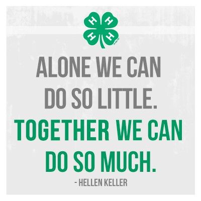 4h - good quote 4h Fair Memes, 4-h Sayings, 4h Quotes Inspiration, 4-h Booth Ideas, 4 H Quotes, 4h Sayings, 4h Quotes, 4-h Poster Ideas, 4h Fair