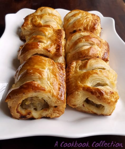 Sausage Rolls - A Cookbook Collection Best Sausage Roll Recipe, Slow Cooker Sausage Recipes, Slow Cooker Sausage, Gourmet Sausage, Pie Maker Recipes, Home Made Sausage, Homemade Sausage Rolls, Sausage Rolls Recipe, Cookbook Collection