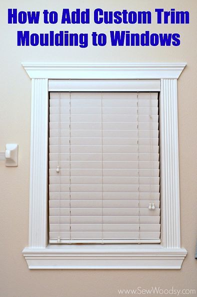 Hometalk :: How to Add Custom Trim Moulding To Windows Interior Window Trim, Trim Moulding, Interior Door Trim, Trim Ideas, Window Molding, Window Casing, Rustic Window, Interior Windows, Design Apartment