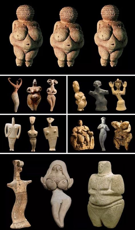 Woman Of Willendorf, Ancient Female Sculpture, Venus Of Willendorf Art, Prehistoric Sculpture, Paleolithic Art, Venus Of Willendorf, Human Sculpture, Goddess Sculpture, Ancient Goddesses