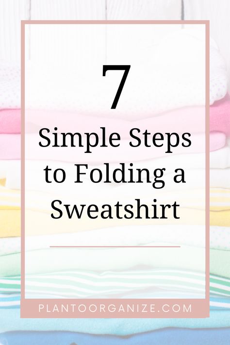 How To Organize Sweatshirts, Sweatshirt Organization Ideas, Clever Organizer, Holiday Organization, Shirt Folding, Konmari Method, Fridge Organization, Perfect Planner, Organization Inspiration