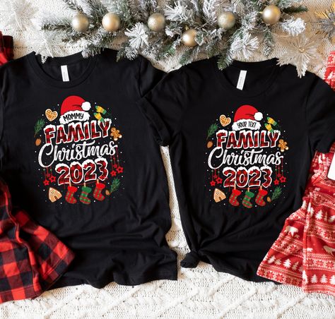 Family Christmas Tshirt, Winter Tees, Santa Tee, Christmas Party Shirts, Christmas Matching, Christmas Tshirt, Funny Family, Cute Christmas Gifts, Funny Christmas Gifts