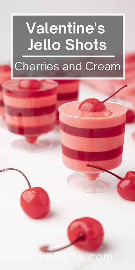 Black Cherry Jello Shots, Creamy Jello, Black Cherry Jello, Jello Shots Recipes, Cherry Jello Shots, Rum Jello Shots, Rum Shots, Shots Recipes, Christmas Main Dishes