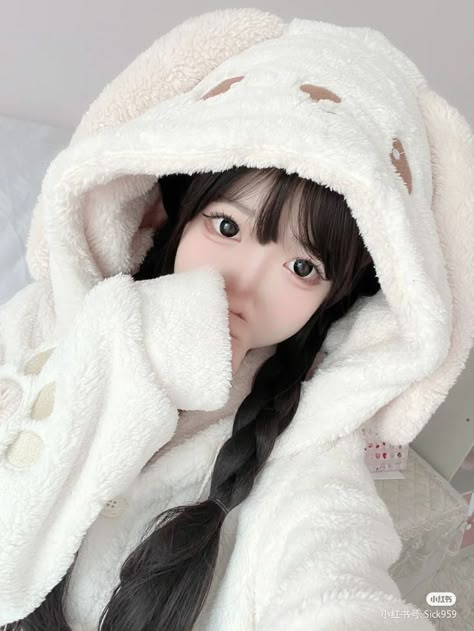 Soft Core Outfits, Barbie Bridal, Bunny Hoodie, Pretty Pink Princess, Cute Sleepwear, Kawaii Hairstyles, Cute Photography, Braided Hair, Ulzzang Fashion